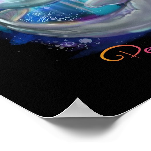 Beluga Whales Poster (Ecke)