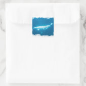Beluga Whales Sticker schwimmen (Tasche)