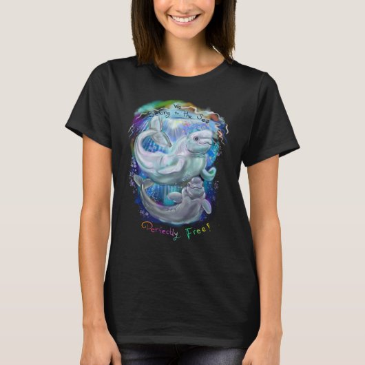 Beluga Whales T-Shirt (Vorderseite)