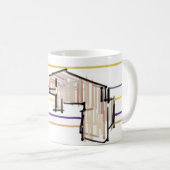Belugawal-Sommerfreude Kaffeetasse (VorderseiteRechts)