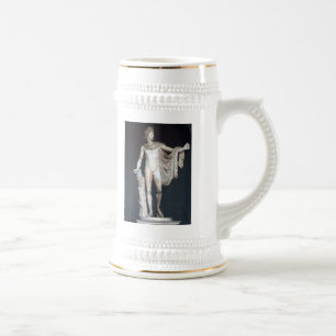 Belvedere Apollo Statue in Rom Bierglas