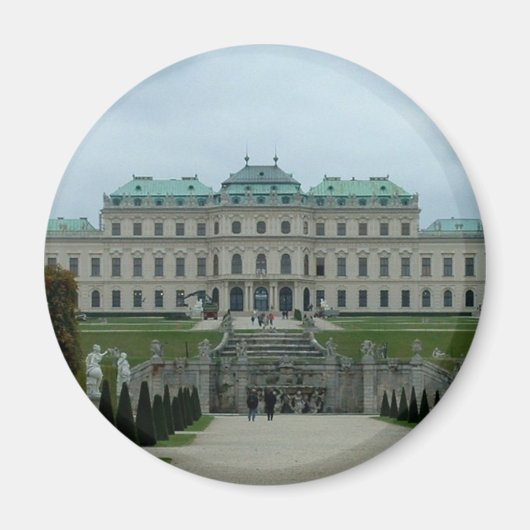 Belvedere Palace Magnet (Vorne)
