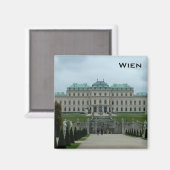 Belvedere Palace Magnet (Vorderseite/Rückseite)