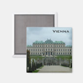 Belvedere Palace Magnet (Vorderseite/Rückseite)