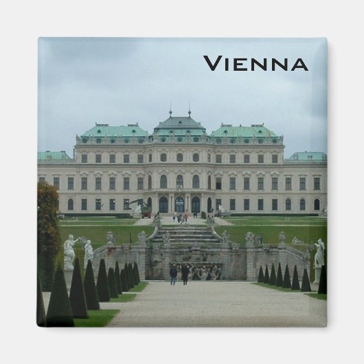 Belvedere Palace Magnet (Vorne)