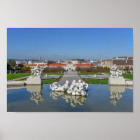 Belvedere Palace Pool, Wien, Österreich