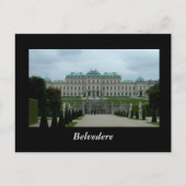 Belvedere Palace Postkarte (Vorderseite)
