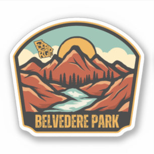 Belvedere Park, Georgia Aufkleber