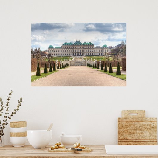 Belvedere Poster (Küche)