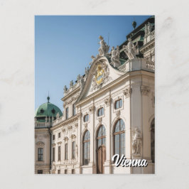 Belvedere Vienna Austria Travel Postkarte