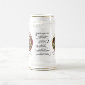 Belvoir Elementary Alumni - Personalisiert Bierglas (Mittel)