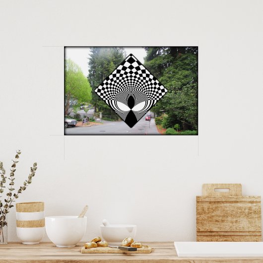 BEM - Blick auf SIE Poster (Küche)