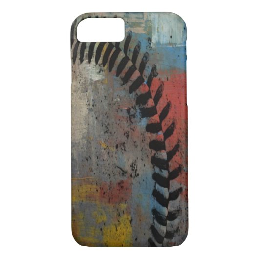 bemalt Baseballgehäuse für iPhone Case-Mate iPhone Hülle (Rückseite)