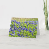 bemalt Bluebonnets 1 Scripture Card Isaiah 61:11 Karte (Vorderseite)