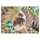 bemalt Sloth Tischdecke (Vorderseite (Horizontal))