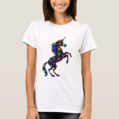 bemalt UNICORN Pferdemärchen navinJOSHI NVN100 T-Shirt (Vorderseite)