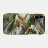 Bemalte Berge Case-Mate iPhone Hülle (Rückseite (Horizontal))