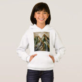 Bemalte Berge Hoodie (Vorne ganz)