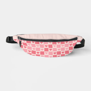 Bemalte Herzen Liebes-Muster Bauchtasche