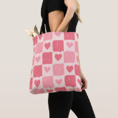 Bemalte Herzen Love Muster-Tasche Tasche (Von Nahem)