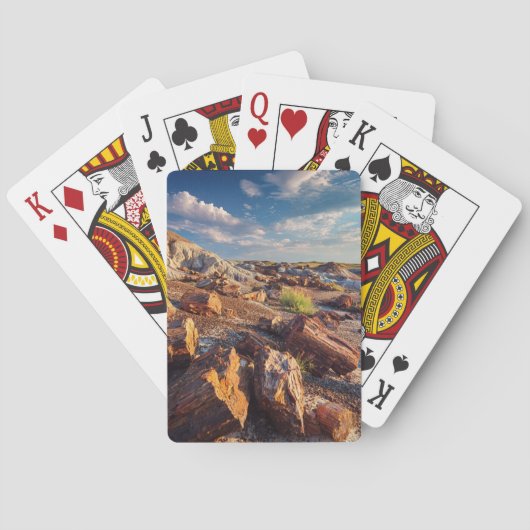 Bemalte Landschaftskarten der Painted Desert Canyo Spielkarten (Rückseite)