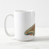 Bemalte Motte Kaffeetasse (Links)