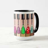 Bemalte Nägel Tasse (VorderseiteRechts)