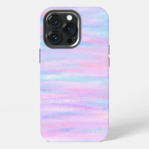 Bemalte Streifen Turquoise Pink Lila Case-Mate iP iPhone 13 Pro Hülle