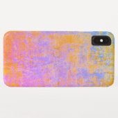 bemalte Textur in Sonnenuntergangsfarben Case-Mate iPhone Hülle (Rückseite (Horizontal))