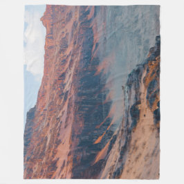 Bemalte Wüste Fleecedecke