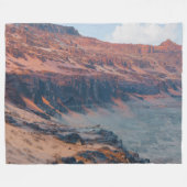 Bemalte Wüste Fleecedecke (Vorderseite (Horizontal))