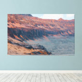 Bemalte Wüste Leinwanddruck (Insitu (Holzboden))