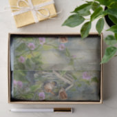 Bemalte Zaunkönige DBL Seidenpapier (Geschenk)