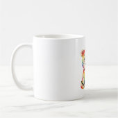 Bemalter Bär Notizbuch Kaffeetasse (Links)