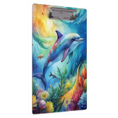 Bemalter Delfin Klemmbrett (Rechts)