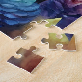 Bemalter Delfin Puzzle (Seite)