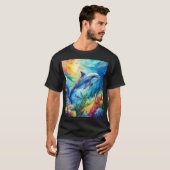 Bemalter Delfin T-Shirt (Vorne ganz)