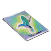 Bemalter Kolibri Notizblock (Rechte Seite)
