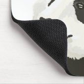 Bemalter Panda-Mauspad Mousepad (Ecke)