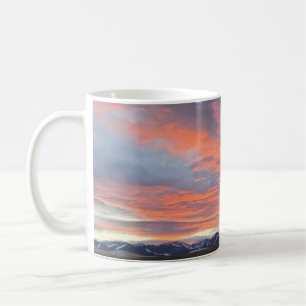 Bemalter Sky-Becher Kaffeetasse