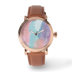 Bemaltes Design für Sie auf Herren-Uhr eWatch Watc Armbanduhr