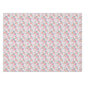 Bemaltes Rosenmuster Tischdecke (Vorderseite (Horizontal))
