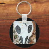 bemalteter Schädel Schlüsselanhänger (Vorderseite)