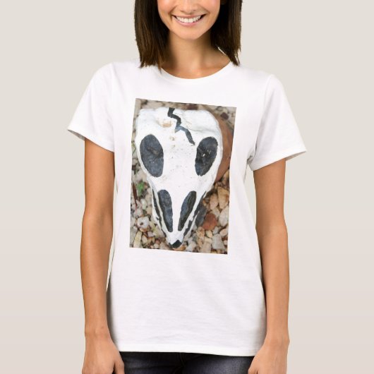 bemalteter Schädel T-Shirt (Vorderseite)