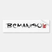 #bemaniso stickit autoaufkleber (Vorne)