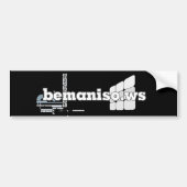#bemaniso stickit autoaufkleber (Vorne)