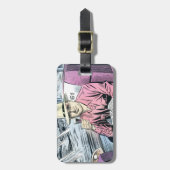 Bemannen Sie im personalisierten Gepäckumbau des Gepäckanhänger (Vorderseite vertikal)