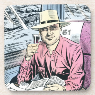 Bemannen Sie Untersetzer-Set im Sitz 61 Untersetzer