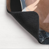 Bemannt Nacht heraus Mousepad (Ecke)