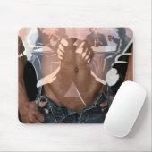 Bemannt Nacht heraus Mousepad (Mit Mouse)